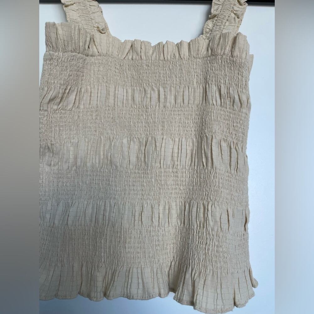 Astr The Label Twiggy Smocked Top Size Small - image 8